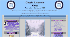 Desktop Screenshot of chosinreservoir.com