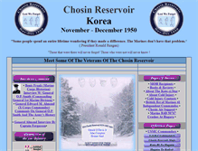 Tablet Screenshot of chosinreservoir.com